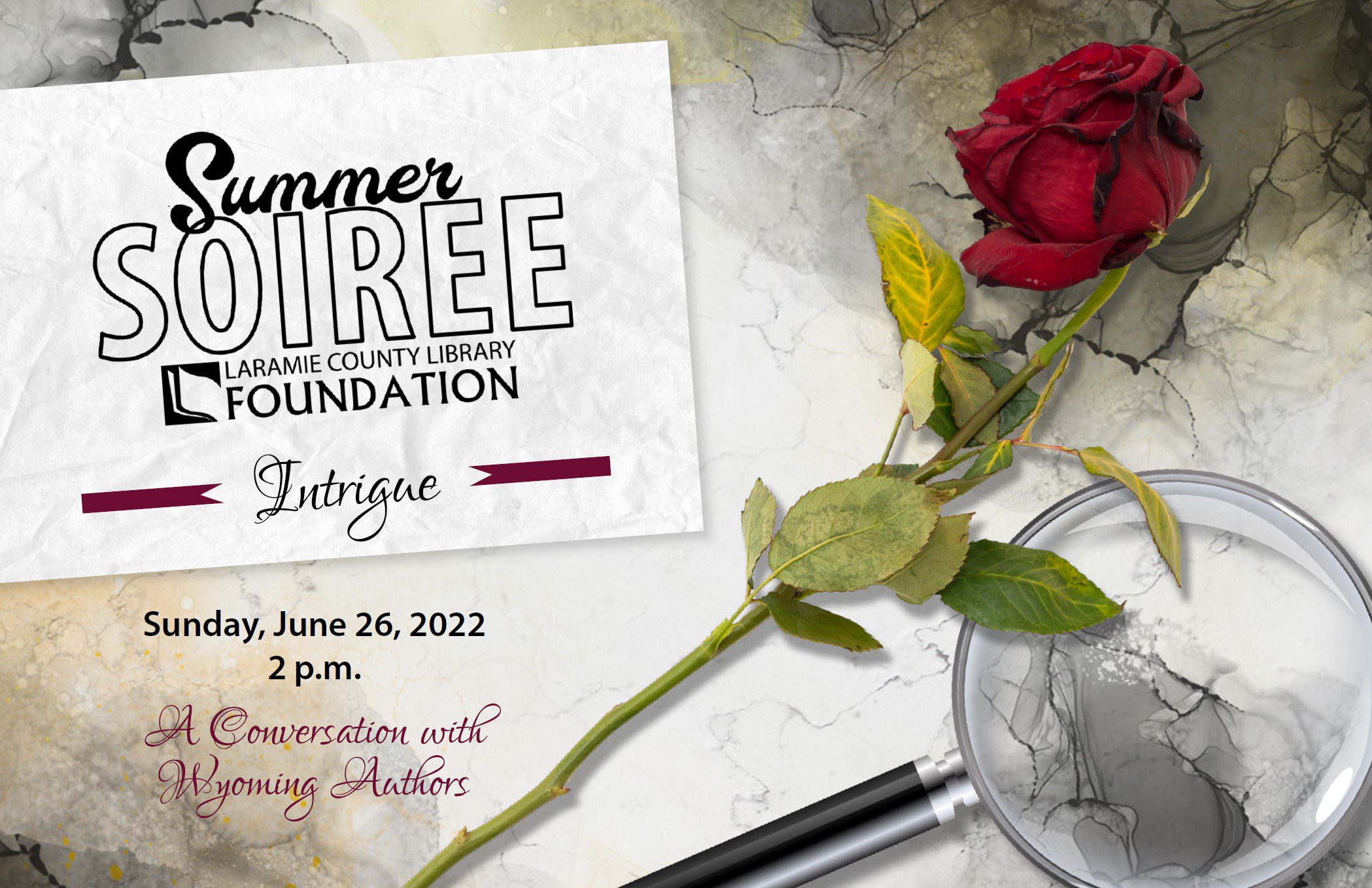 Summer Soiree: Intrigue | Laramie County Library System