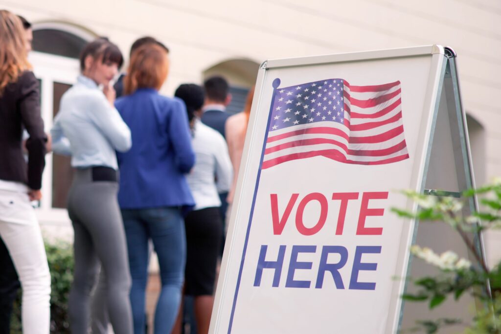 voting line